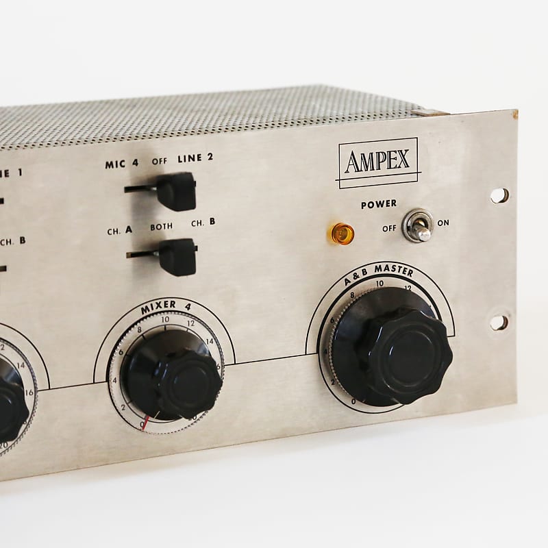 1960 Ampex MX-35 Vintage 4x2 Tube Mixer - 100% All Original, Great Tube Mic  Pre - Studio Ready!!