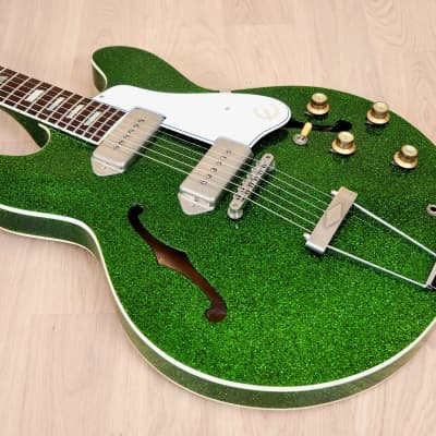 1984 Epiphone Casino Vintage Electric Guitar Moss Green 1984 Epiphone Casino Vintage Electric Guitar Moss Green