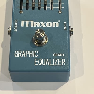 Maxon GE601 Graphic Equalizer Reissue Guitar Effects Pedal for sale