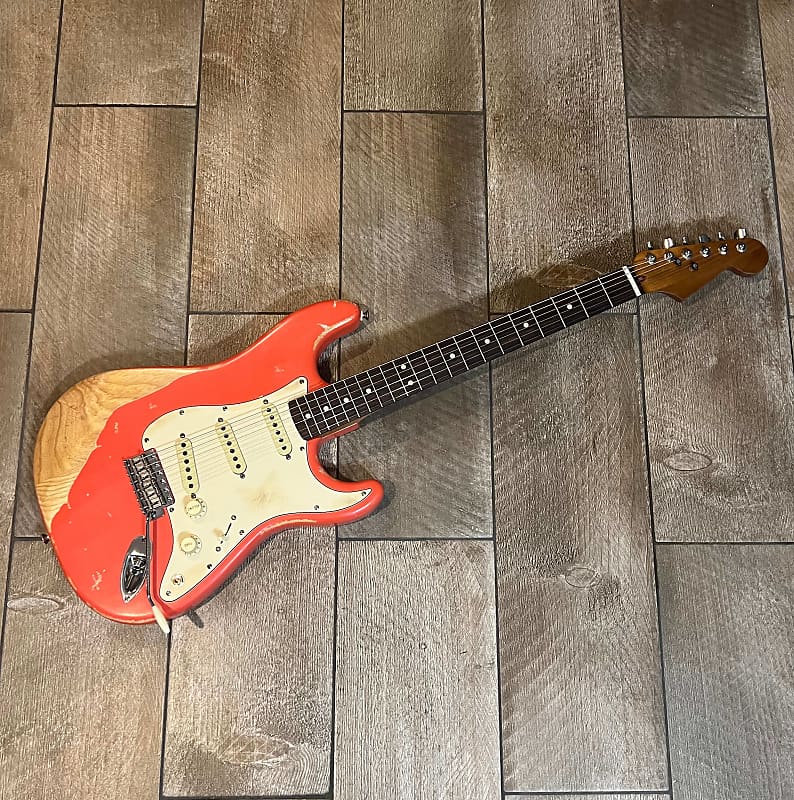 Warmoth fiesta red top