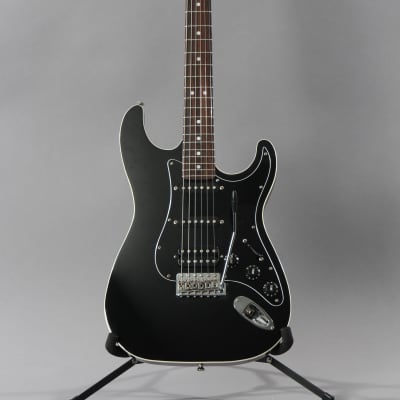 2017 Fender Aerodyne MIJ HSS Stratocaster Japan Black image 3