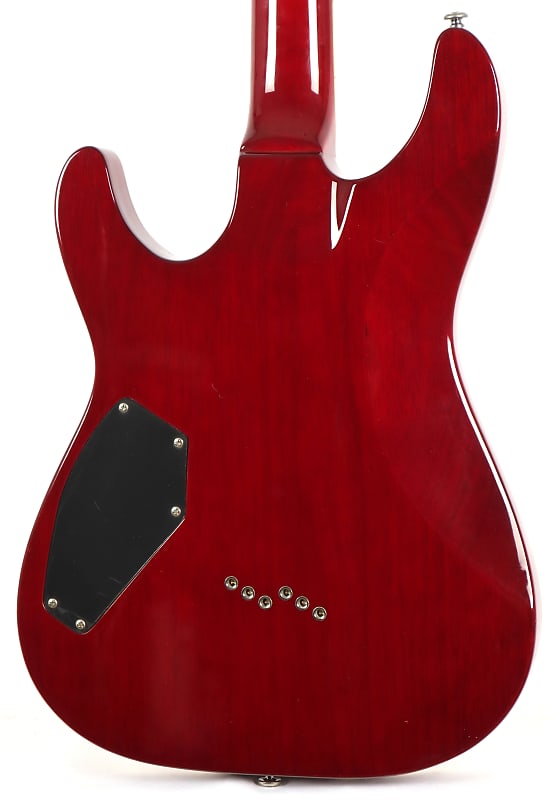 Schecter Diamond Series C1 Plus Flame Top Cherryburst