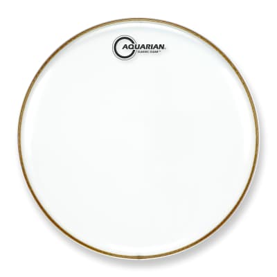 Aquarian Classic Clear Drumhead Clear 13 Inches image 2