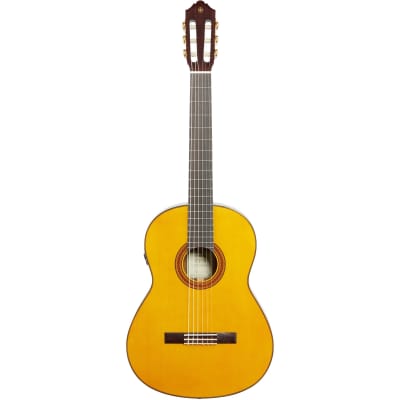 Yamaha CG-TA TransAcoustic Classical Acoustic-Electric Guitar w/ Onboard Chorus and Reverb - Natural Gloss image 2