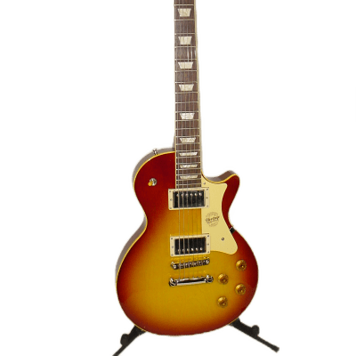 Heritage Custom Shop Core H-150 Plain Top Electric Guitar - Tobacco Sunburst w/ Case image 2