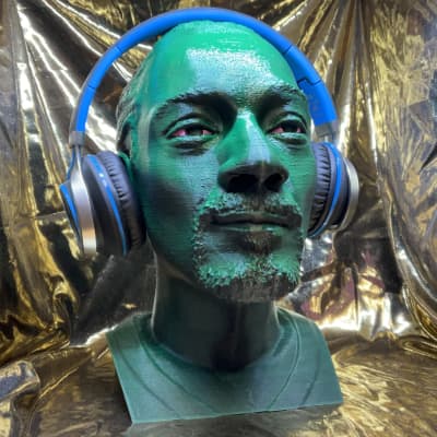 Snoop Dogg "420 Friendly" Headphone Stand! Stand Like Biggie/Dre/Tupac/Eazy-E/DMX/Nas/Ice Cube Heads image 10