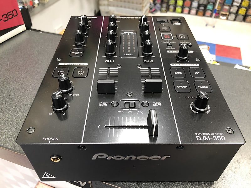 Profesional　Pioneer　Recording　DJM-350　Like　Flash　new!!　DJ　Mixer　w/　USB　Drive　Reverb