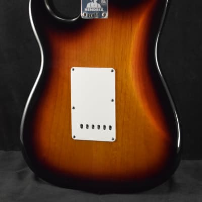 Fender Jimi Hendrix Stratocaster 3-Color Sunburst Maple Fingerboard image 9