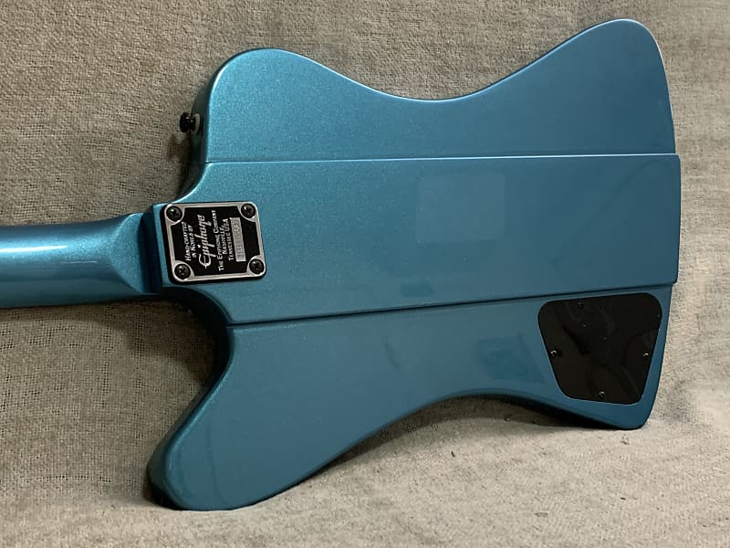 2006 Epiphone Thunderbird Bass Pelham Blue Limited Edition