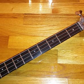 Kramer DMZ 4000 Bass Guitar Metal Neck Half Fretted Half Fretless from 1979 (Added photos) image 4