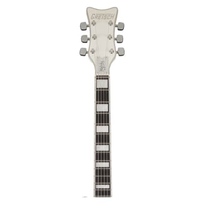 Gretsch G7593T Billy Duffy Signature Falcon 6-String Right-Handed Hollow Body Electric Guitar with Bigsby Tailpiece and Ebony Fingerboard (White Lacquer) image 6