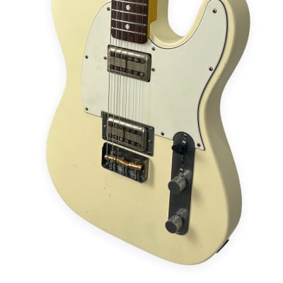 Nash T-2HB w/ Lollartrons, 2022 Olympic White, Pine body, Light Relic. NEW (Authorized Dealer) image 5