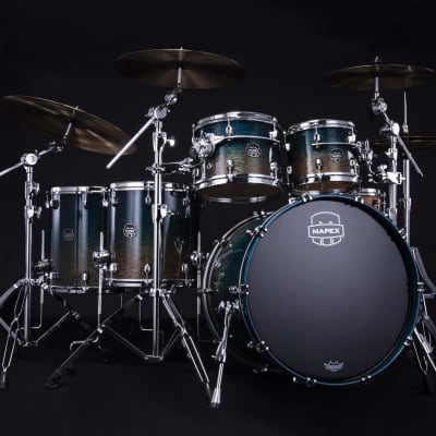 Mapex Saturn Evolution Workhorse 5 Piece Shell Pack Without Snare 