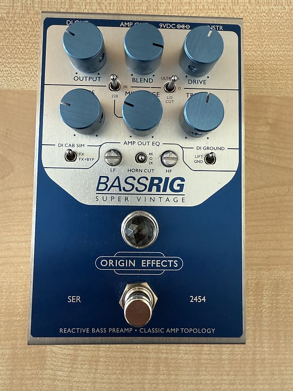 Origin Effects BASSRIG Super Vintage