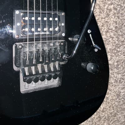 Jackson soloist electric guitar Floyd rose tremolo neckthru image 4