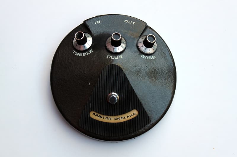 Arbiter Treble & Bass Face 1966 Black Hammertone | Reverb