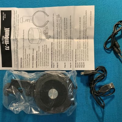 On-stage U-mount BS4080 Bluetooth Speaker with microphone mount image 6