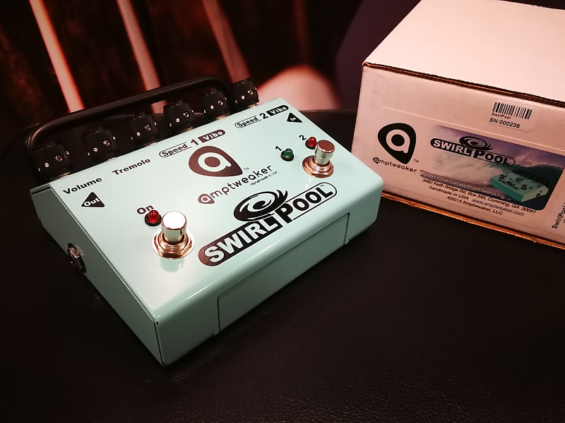 Amptweaker SwirlPool - 2-Speed Tremolo & Vibe | Reverb