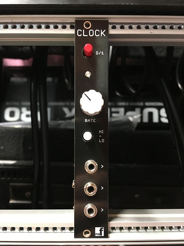 PM Foundations Clock Generator Eurorack Reverb