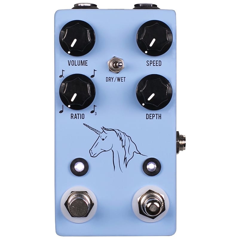 JHS Unicorn V2 Analog Univibe with Tap Tempo Pedal image 1