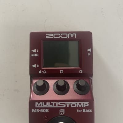 Zoom MS-60B Bass Multistomp Multi Effects Processor Guitar Effect Pedal + Box image 3