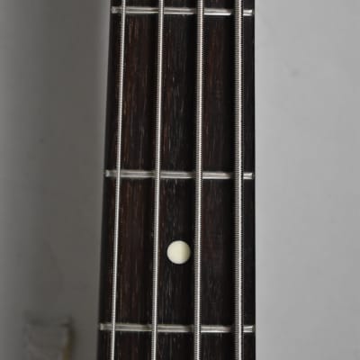 Circa 1991 Fender MIJ Fujigen Factory Jazz Bass Black Finish Left-Handed Electric Bass image 11