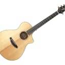 Breedlove Pursuit Exotic Series Concert CE Hollow Body Acoustic-Electric Guitar Ebony/Myrtlewood - PSCN01CESSMY3