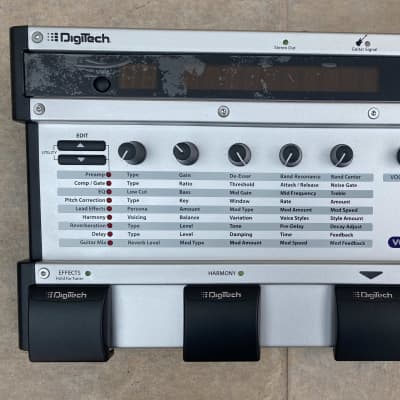 Digitech Vocalist Live 4 - Pedal on ModularGrid