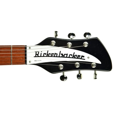 Rickenbacker Model 325C64 Miami Short Scale Semi-Hollow Guitar - Jetglo image 12