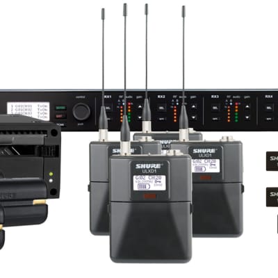 Sennheiser Digital 6000 D6000 Wireless Microphone Combo 4 Channel