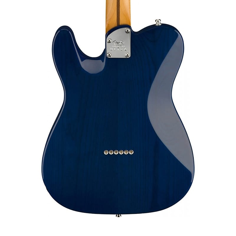 Fender American Ultra Telecaster Electric Guitar, Ebony FB