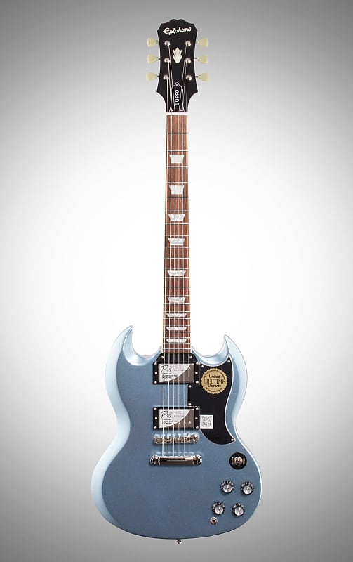 Epiphone Exclusive SG G-400 Pro Electric Guitar, Pelham Blue | Reverb