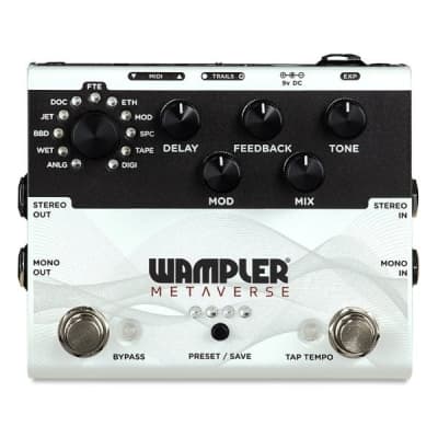 Wampler Metaverse Programmable Delay Effects Pedal for sale