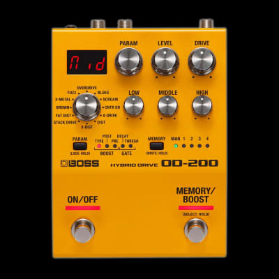 Reverb.com listing, price, conditions, and images for boss-od-200-hybrid-drive