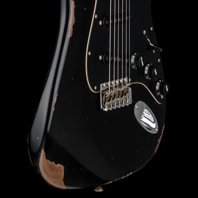 Fender Custom Shop Empire 67 Stratocaster Relic - Black #74229 image 6