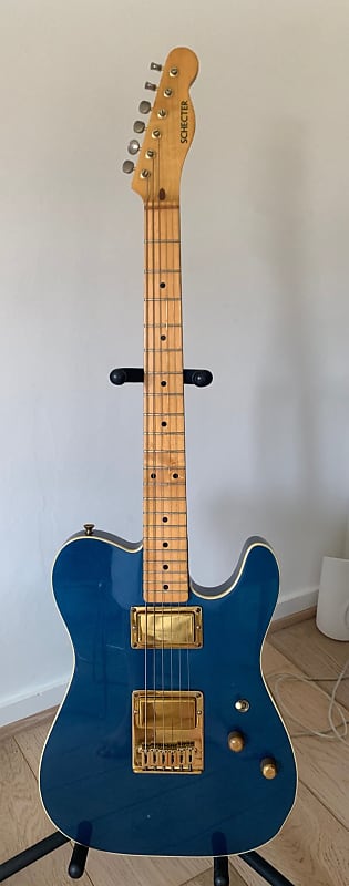 Schecter Saturn PT Tele Early 80's Electric Blue