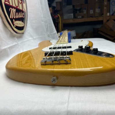Fender JB-75 Jazz Bass 4-string J-Bass with Case (a little beat!) - MIJ Made In Japan 1995 - 1996 - Natural / Maple Fingerboard image 9