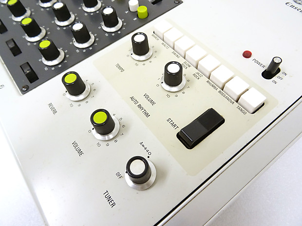 Yamaha EM-90 Vintage Analog Beatbox Drum Machine Mixer Amplifier with  Spring Reverb w/ Orig Cover