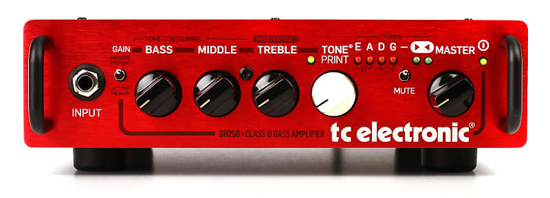 TC Electronic BH250 250-watt Compact Bass Head (5-pack) Bundle image 1