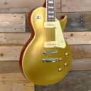 Vintage V100 ReIssued Electric Guitar - Gold Top P90s - Weight: 8lbs 6oz