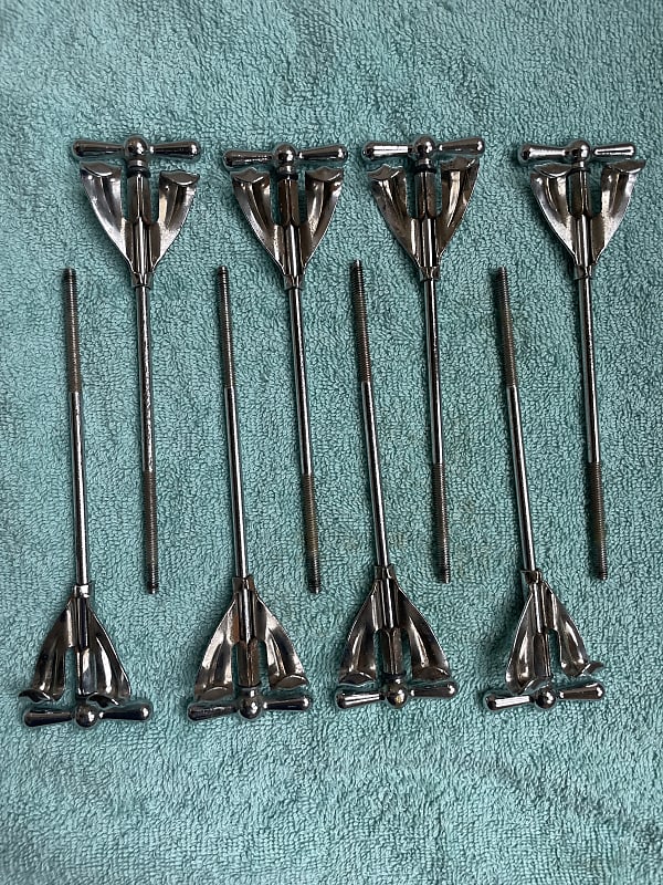 Bass Drum Claw Hooks (Black Nickel)