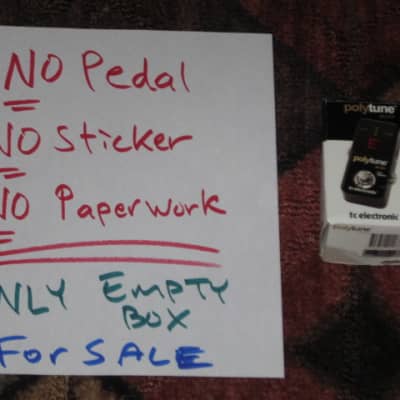 Reverb.com listing, price, conditions, and images for tc-electronic-polytune-3-noir