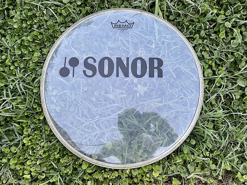 SONOR Brand 16” Remo Ambassador Clear image 1