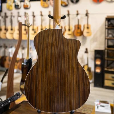Taylor 214ce Rosewood/Spruce Left Handed Grand Auditorium - with Deluxe Hard Bag image 9