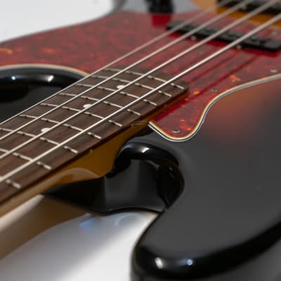 1999-2002 Fender JB-62 Jazz Bass Reissue - CIJ - Sunburst image 8