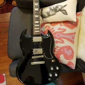 Burny Sg 80's Black (1961 style) MIJ Vintage | Reverb