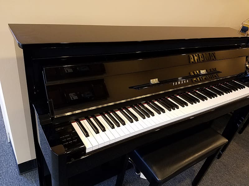 Yamaha NU1 Hybrid Piano Polished Ebony *New Old Stock* with 5 Year Warranty Nu1x Predecessor image 1