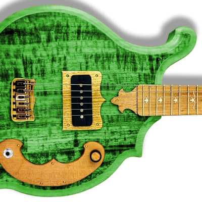 Burny RSA-75 WN Walnut Semi Hollow Body Electric Guitar | Reverb