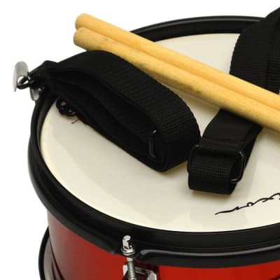 Trixon Junior Marching Snare Drum - Red Sparkle image 2