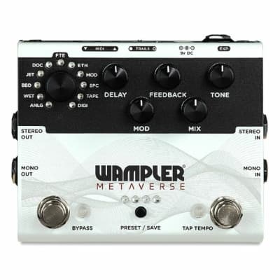 Wampler Metaverse DSP Multi-Delay Effects Pedal for sale
